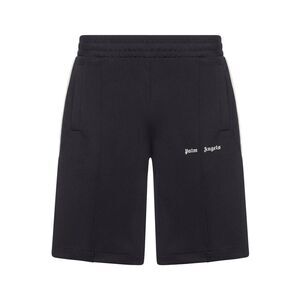 Palm Angels Men Shorts With Embroidered Logo